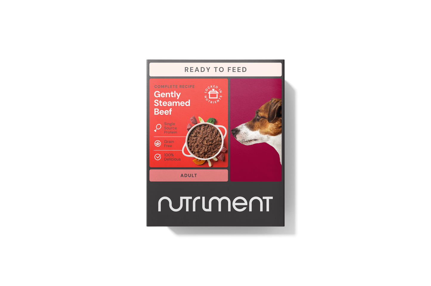 Nutriment Gently Steamed - Beef for Dogs 395g