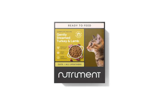 Nutriment Gently Steamed -  Turkey & Lamb for Cats 395g