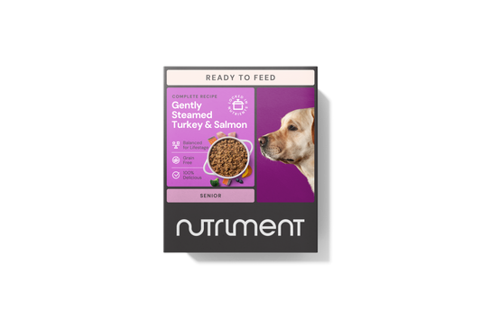 Nutriment Gently Steamed - Turkey & Salmon for Senior Dogs 395g